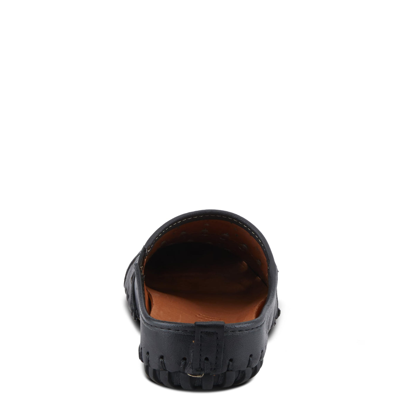 Spring Step Fusalide Slip-On Shoes for Womens - Comfortable Slip-On Shoes with Rubber Outsole - Casual Leather Clogs for Women - Black EU 37 / US 6.5-7