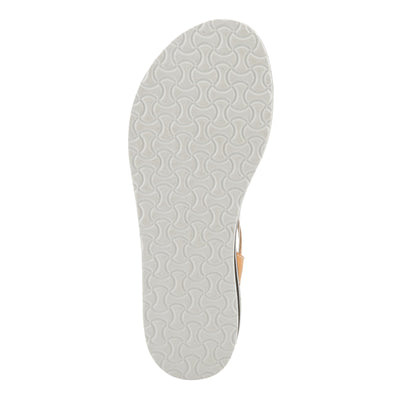 Spring Step L'Artiste Women's Tilton - Casual-Chic Hand-Painted Floral Sandals Camel EU 38 / US 7.5-8