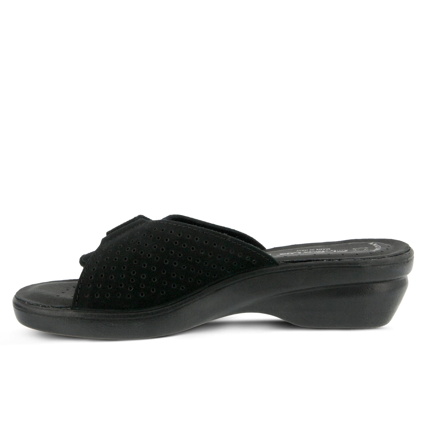 Flexus by Spring Step Women's KEA Slide Sandal, Black, 6.5-7