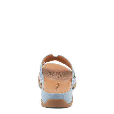 PATRIZIA Women's ENDLESS Crystal Platform Sandals Light Blue EU 38 / US 7.5-8