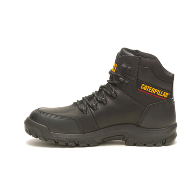 Cat Footwear Men's Resorption Composite Toe Waterproof Industrial Boot, Black, 11