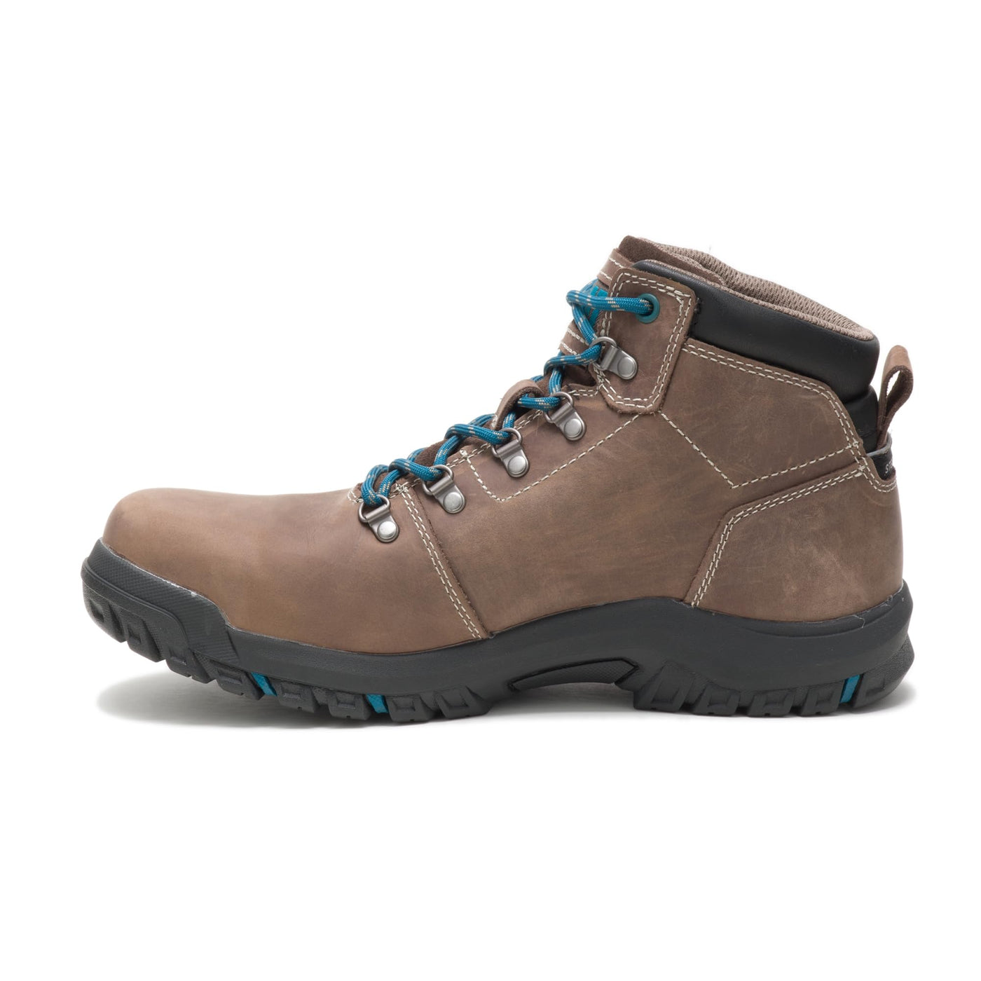 Cat Footwear Women's Mae Waterproof Steel Toe Work Boot, Bay Leaf, 9