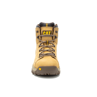 Cat Footwear Men's Work Construction Boot, Honey Reset, 8.5 Wide
