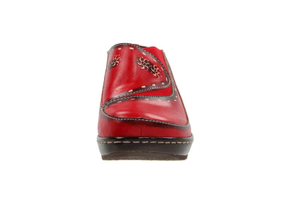 Spring Step L'Artiste Women's Chino Leather Loafer Red EU 42 / US 10.5-11