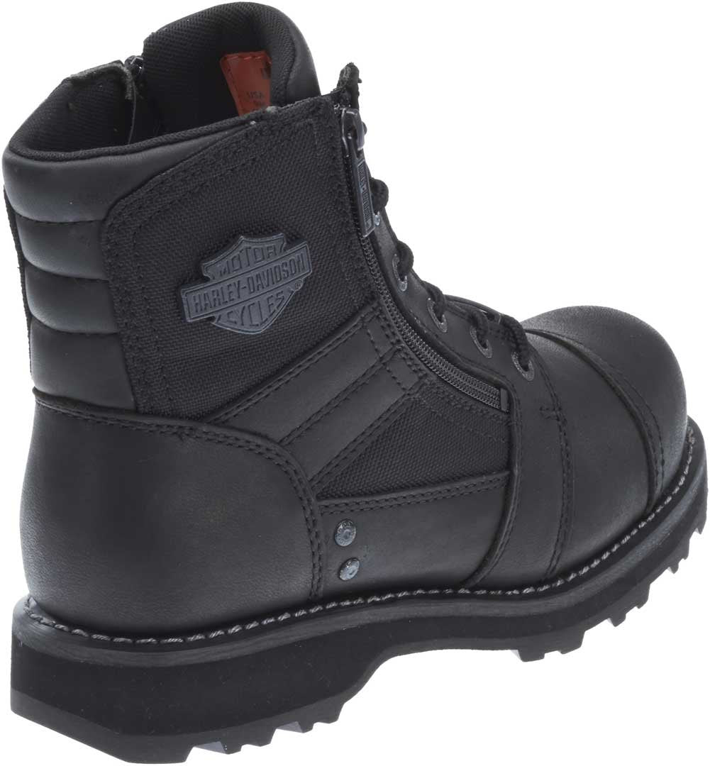 HARLEY-DAVIDSON FOOTWEAR Men's Bonham Work Boot, Black, 11 M US