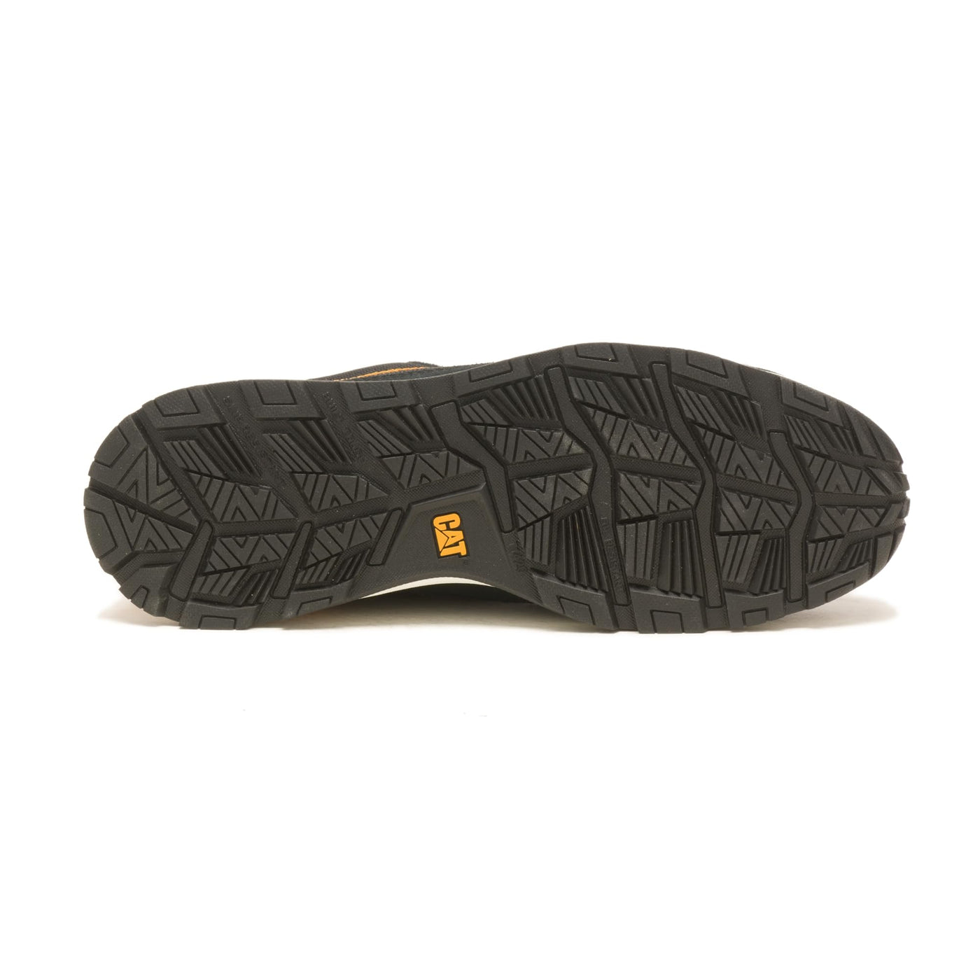 Cat Footwear Men's Venward Composite Toe Industrial Shoe, Black/CAT Yellow, 10