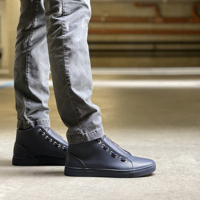 Duca di Morrone Dustin Men Black Sneakers