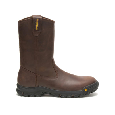 CAT Footwear Men's Drawbar Construction Boot, Summer Brown, 13