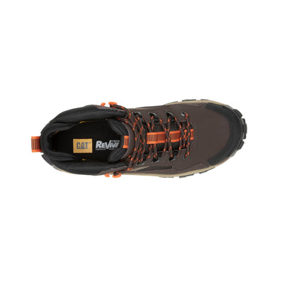 Cat Footwear P9166320107.0M Invader Mid Vent Ct - Coffee Bean 07.0M