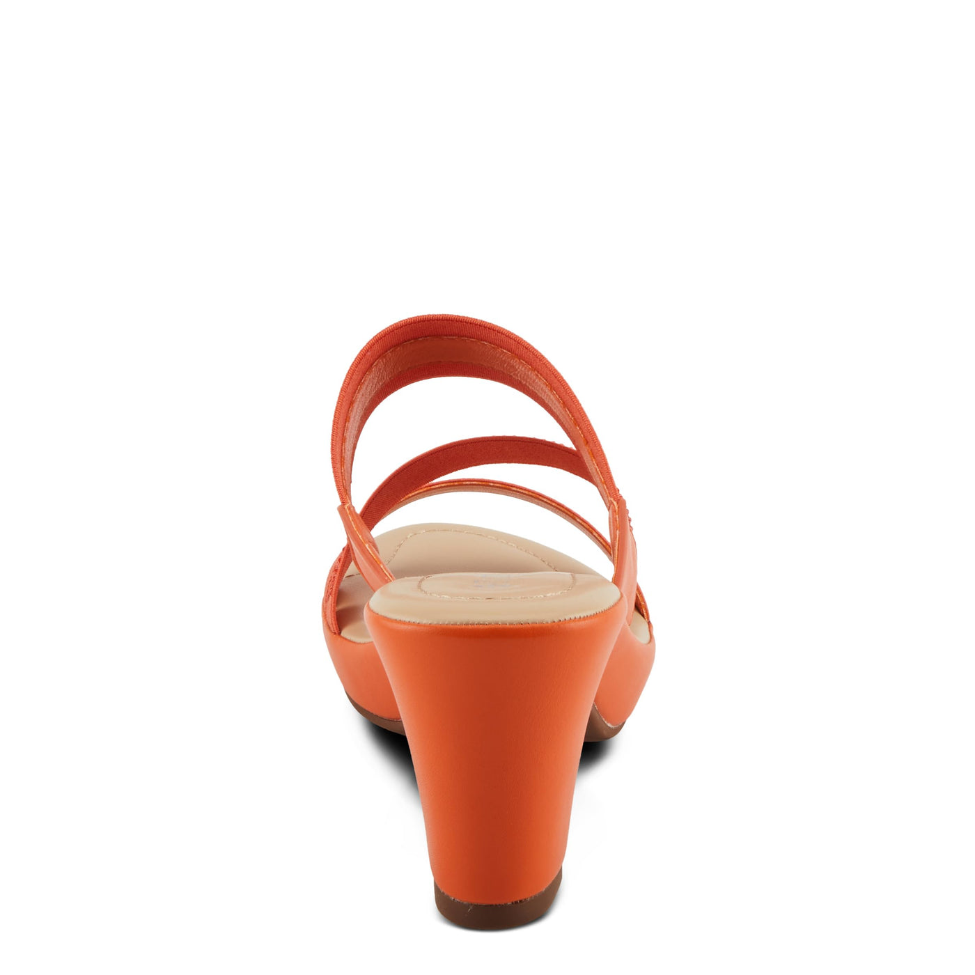 PATRIZIA Women's DEVORAH Slide Cross Over Heeled Sandals Orange EU 40 / US 9