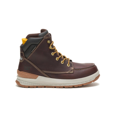 CAT Footwear Men's Waterproof Construction Boot, Impact Wp Friar Brown, 13 Wide