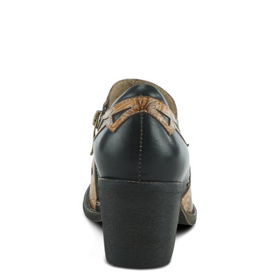 Spring Step L'Artiste Women's Zappa Leather Shootie Black Multi EU 39 / US 8.5