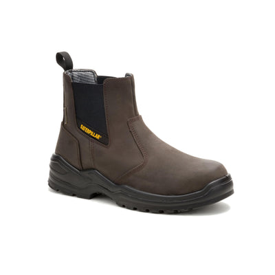 CAT Men's Striver Chelsea Steel Toe Waterproof Industrial Boot