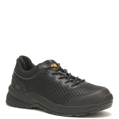 CAT Footwear Men's Streamline 2.0 Composite Toe Work Shoe, Black/Black, 12