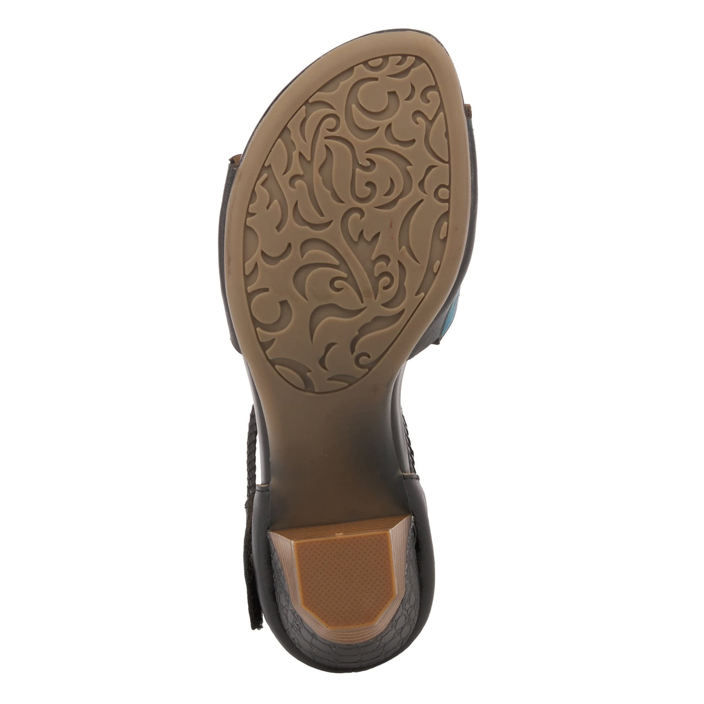 Spring Step L'Artiste Women's Compelling Maryjane Sandal Black Multi EU 37 / US 6.5-7