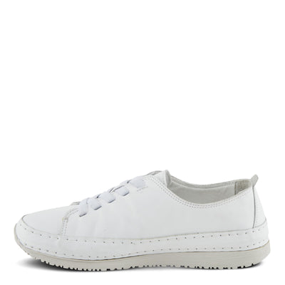 Spring Step Women's Abeck Sneaker, White, 5.5-6