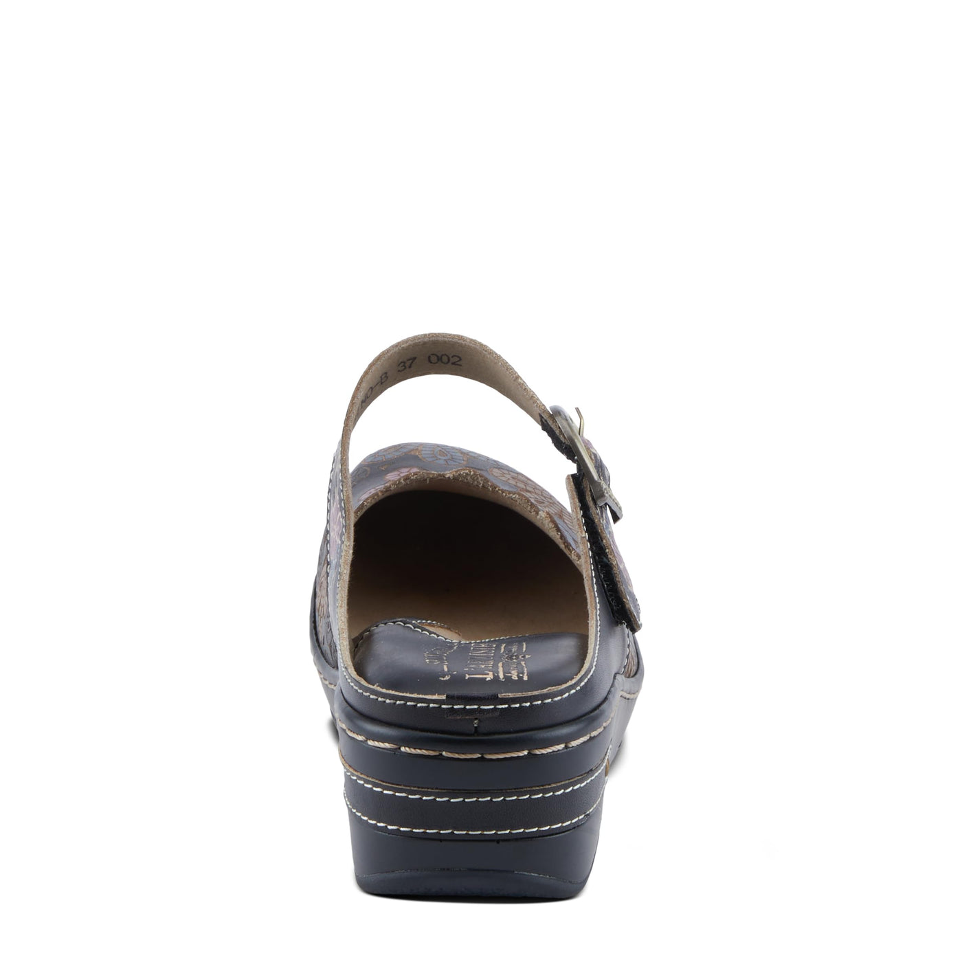L'Artiste by Spring Step Women's Flochino Black Multi 7 Medium