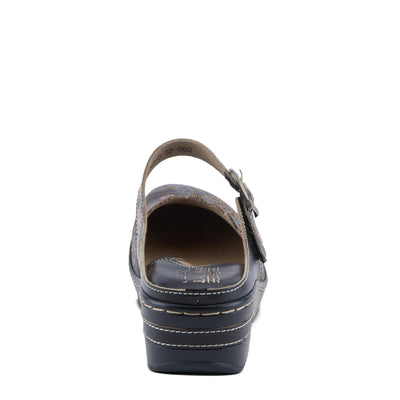 L'Artiste by Spring Step Women's Flochino Black Multi 6 Medium