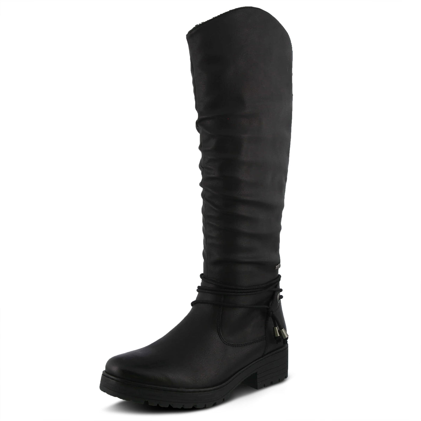 Spring Step womens Mid Calf Boot, Black, 9.5-10 US