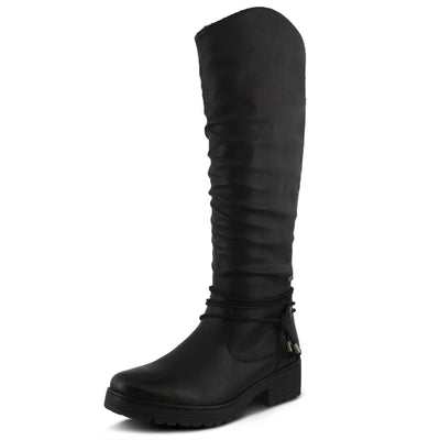 Spring Step womens Mid Calf Boot, Black, 9.5-10 US