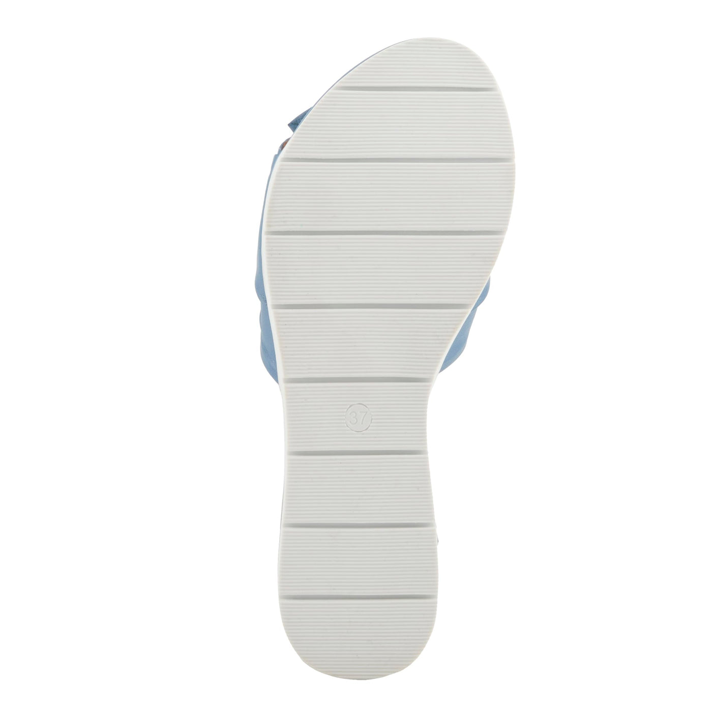 Spring Step Women's Lavona Sandal, Blue, 8.5