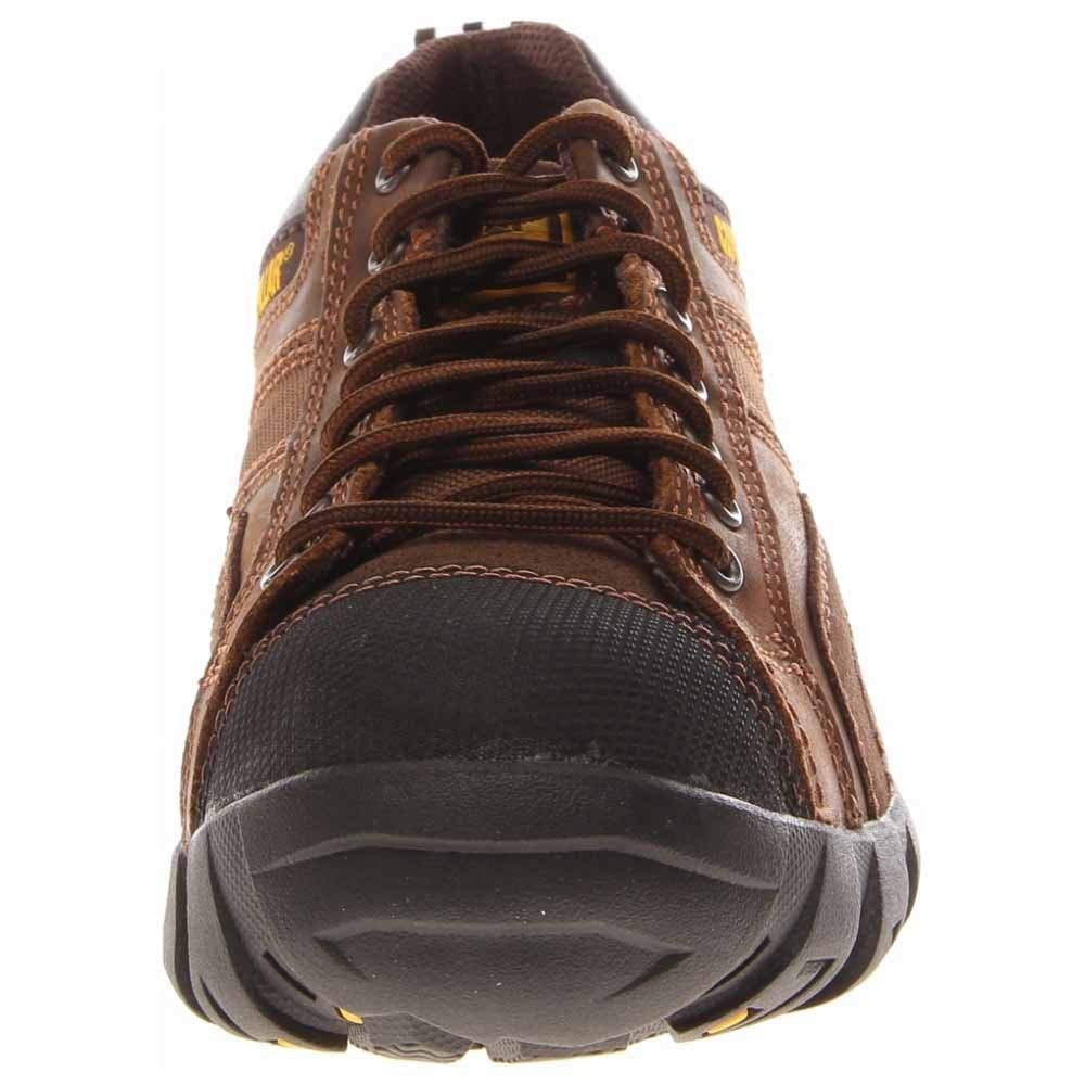 CAT Footwear Mens Argon Composite Toe Work Shoes Casual Work & Safety Shoes, Brown