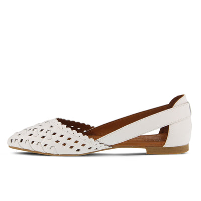 Spring Step Women's Delorse Slip-On Shoe White EU 35 / US 5