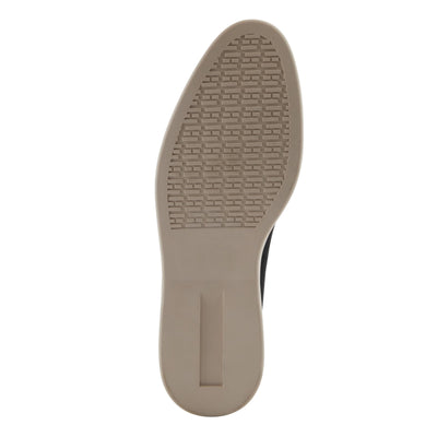 PATRIZIA Women's ISMENE Slip-On Suede Loafers - Almond Toe, Decorative Tassel, Luxurious Comfort Black EU 42 / US 10.5-11