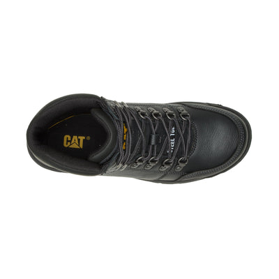 Cat Footwear Men's Outline Steel Toe Construction Boot, Black, 7.5