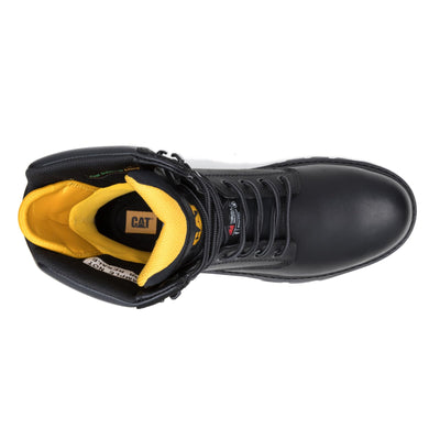 Caterpillar Men's Colorado Equip 8" Waterproof Composite Toe Ankle Boot, Black, 9.5