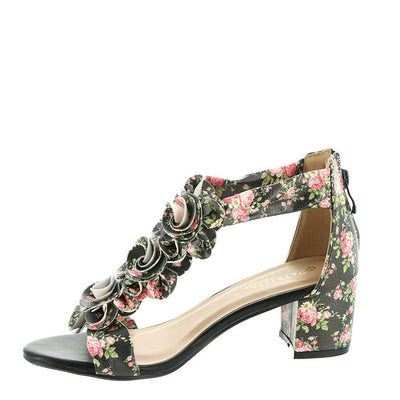 PATRIZIA Women's Quinteel-Flw Black Multi EU 40 / US 9