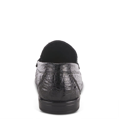 Spring Step Men's Choz Slip-On Shoe Black Croco EU 44 / US 10.5-11