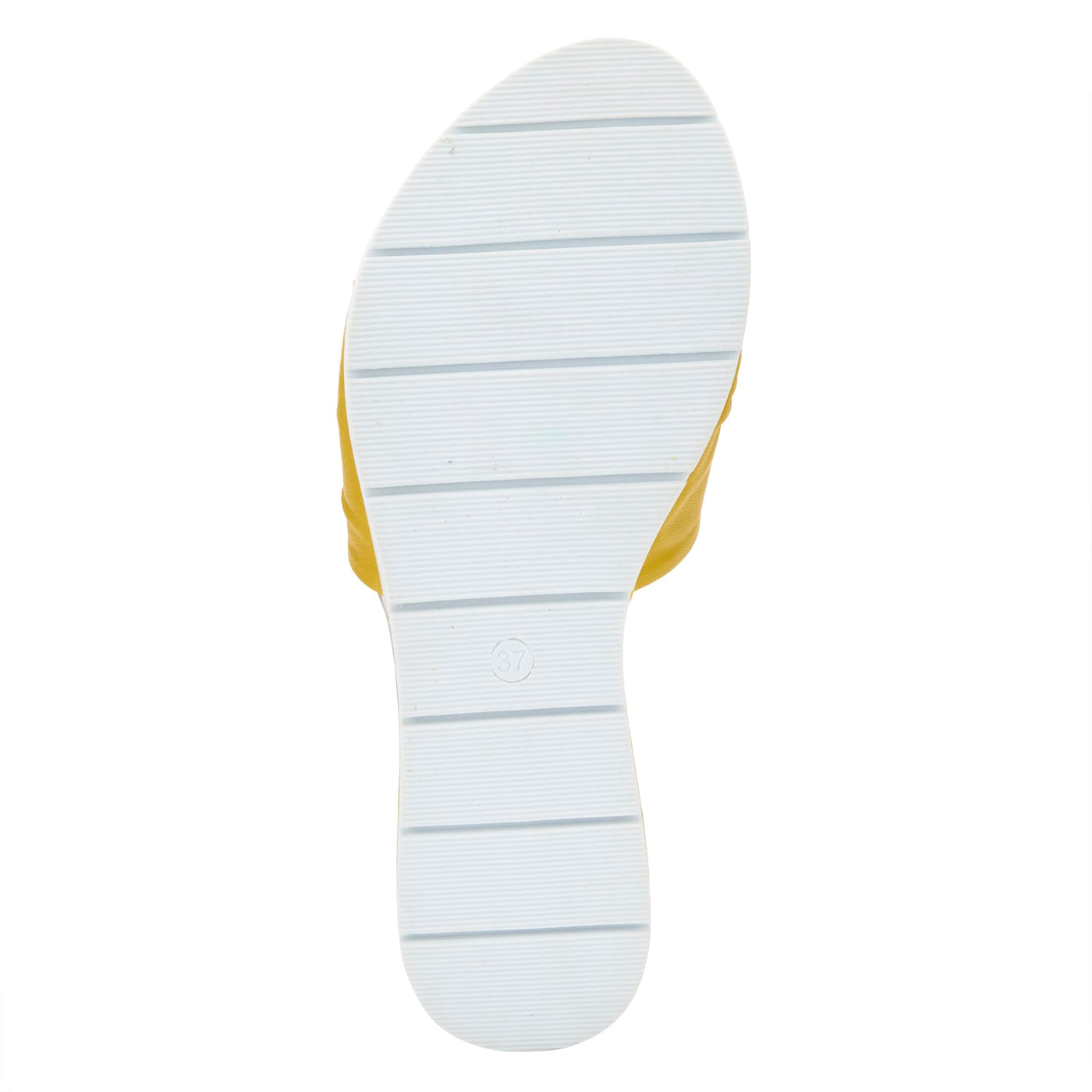 Spring Step Women's Lavona Sandal, Yellow, 7.5-8