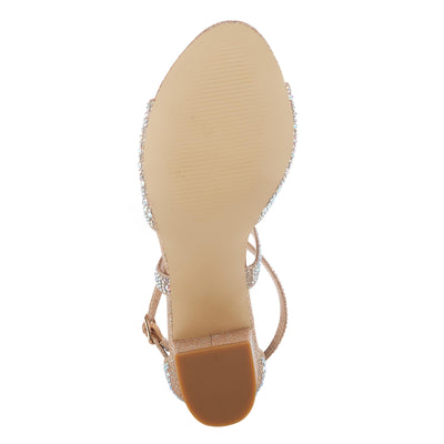 PATRIZIA Women's Delamore Open-Toe Sandal Champagne EU 36 / US 5.5-6