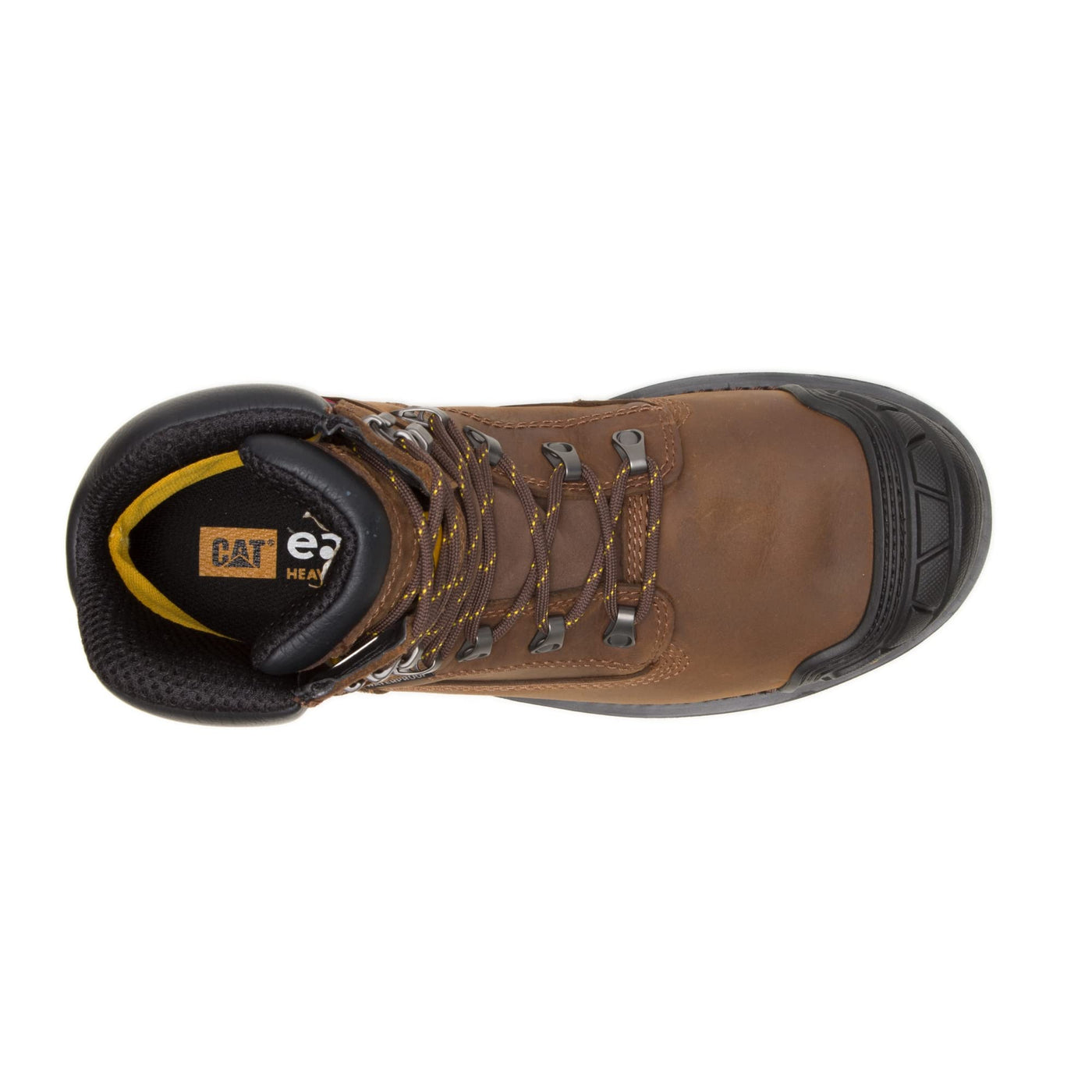 Cat Footwear Men's Excavatorxl 6" Wp Ct Construction Boot, Dark Brown, 11 Wide