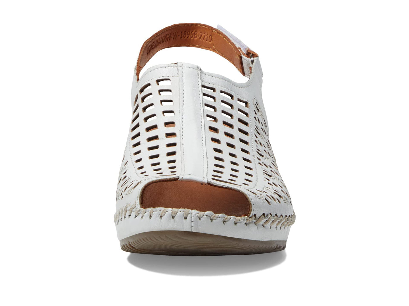 Spring Step Women's Bohemianish Wedge Sandal White EU 41 / US 9.5-10