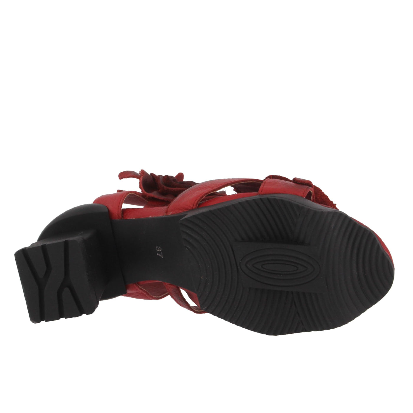 Spring Step L`Artiste Women's Shelly Ankle Strap Sandal Red EU 40 / US 9