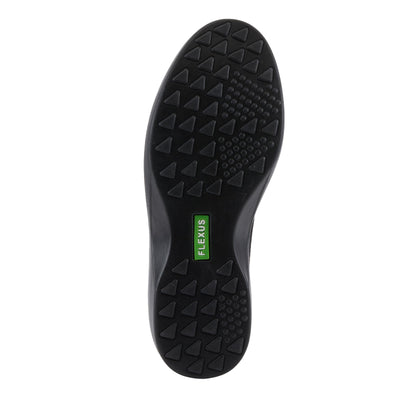 Flexus Women's WRENLY Slip-On Shoes with Faux Leather Upper, Comfortable Fit, and Rubber Outsole Black EU 40 / US 9