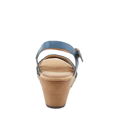PATRIZIA Women's ZINOVIA Braided Strap Wedge Sandals