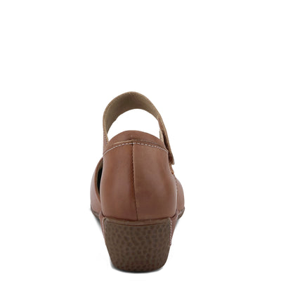 Spring Step L'Artiste Women's Gloss Mary Jane Shoe Brown EU 38 / US 7.5-8