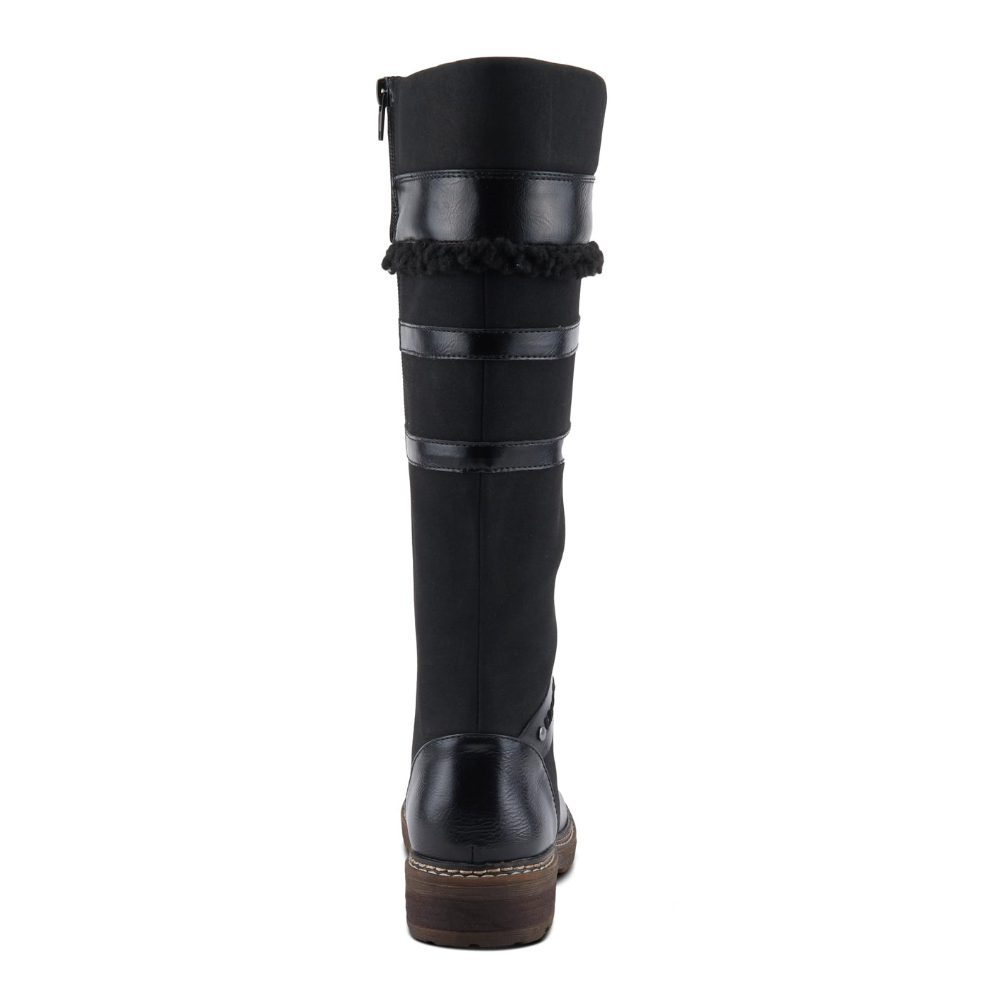 PATRIZIA Women's ALGERON Tall Boots with Sleek Design, Decorative Details, and Comfortable Fit Black EU 39 / US 8.5