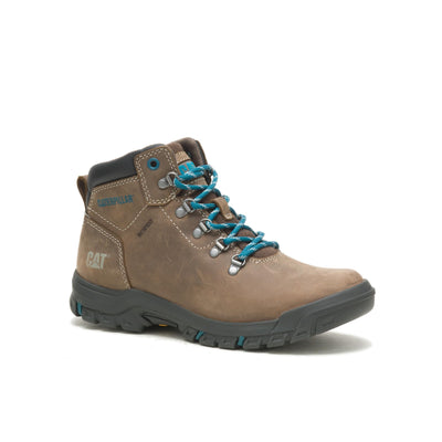 CAT Footwear Women's Mae Waterproof Construction Boot, Bay Leaf, 5