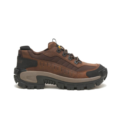 CAT Footwear Men's Invader Steel Toe Work Shoe, Dark Brown, 8