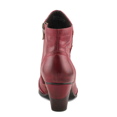 L’Artiste by Spring Step Women's Belgard Ankle Bootie, Bordeaux, 40 EU/9 M US