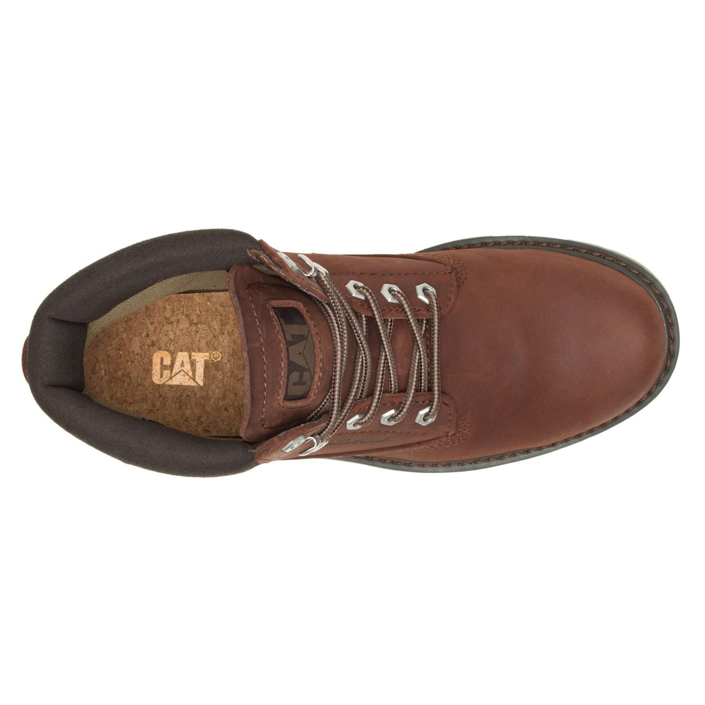 Men's Caterpillar, E Colorado WP Work Boot Mahogany 10.5 M