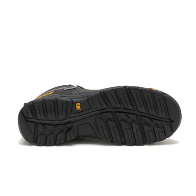 Cat Footwear Men's Threshold Waterproof Steel Toe Work Boot, Black, 9