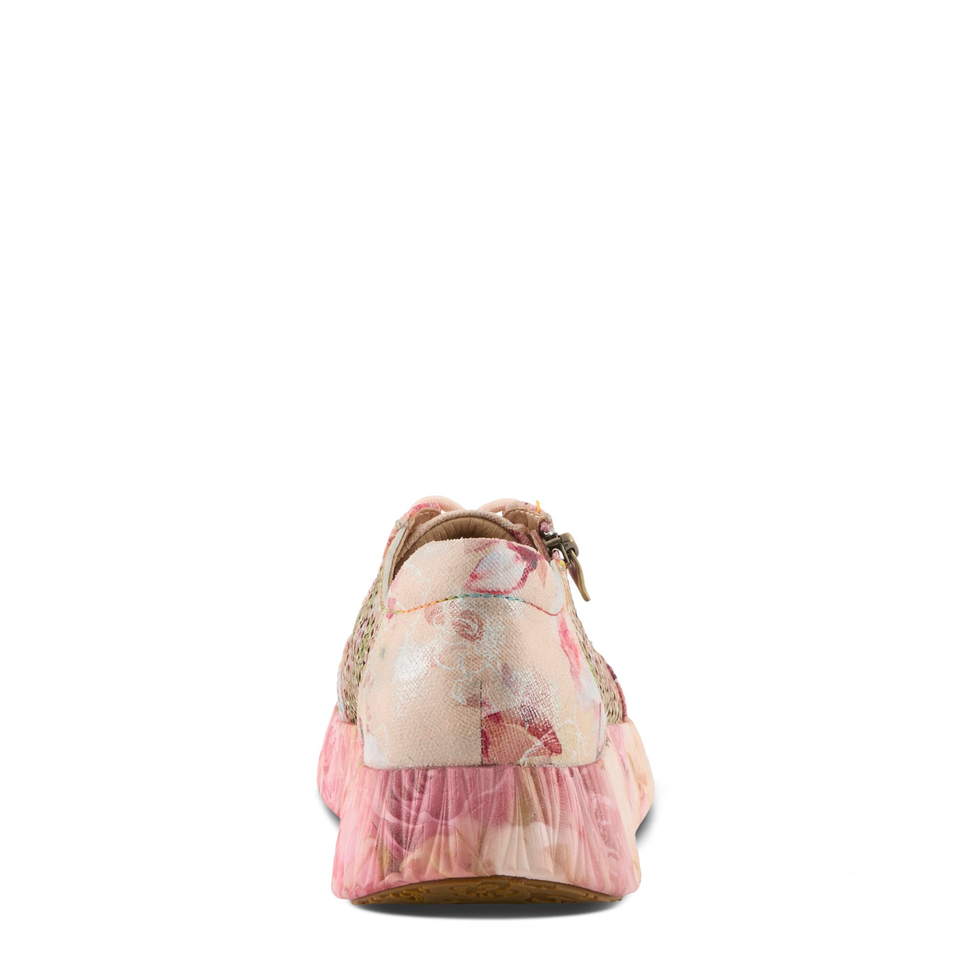 L'Artiste by Spring Step Women's Bloomington Sneaker, Blush Multi, 6.5-7