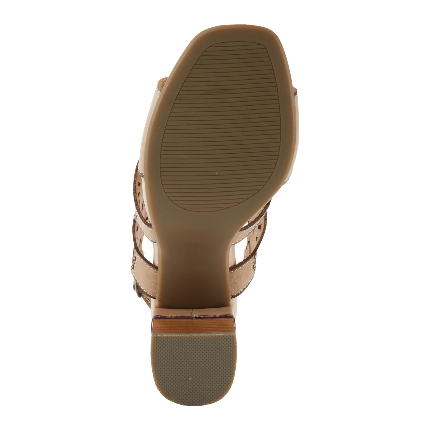 L'Artiste by Spring Step Women's Pinwheel Sandal, Beige, 6.5-7