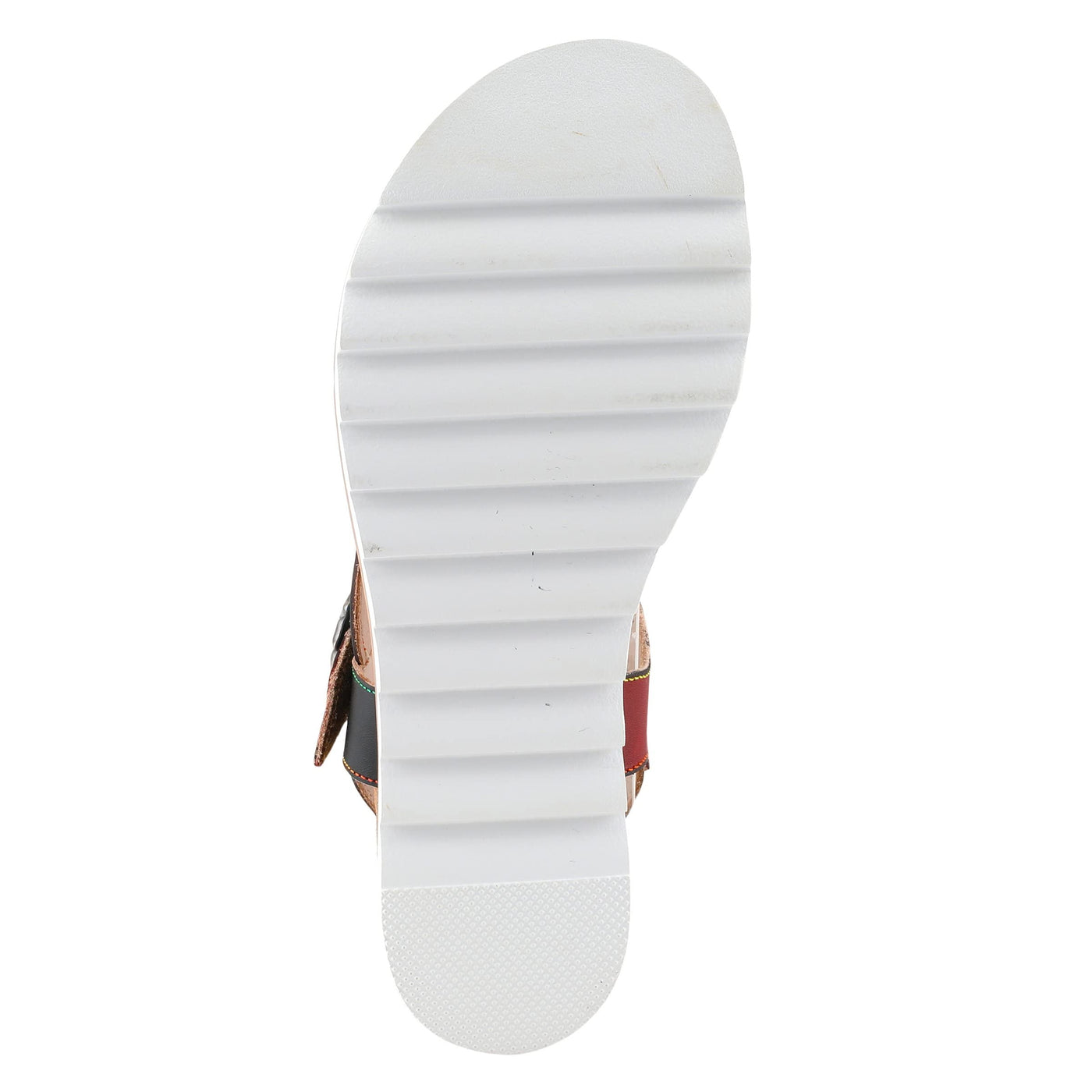 Spring Step L'Artiste Women's Irvetta Wedge Sandal Black Multi