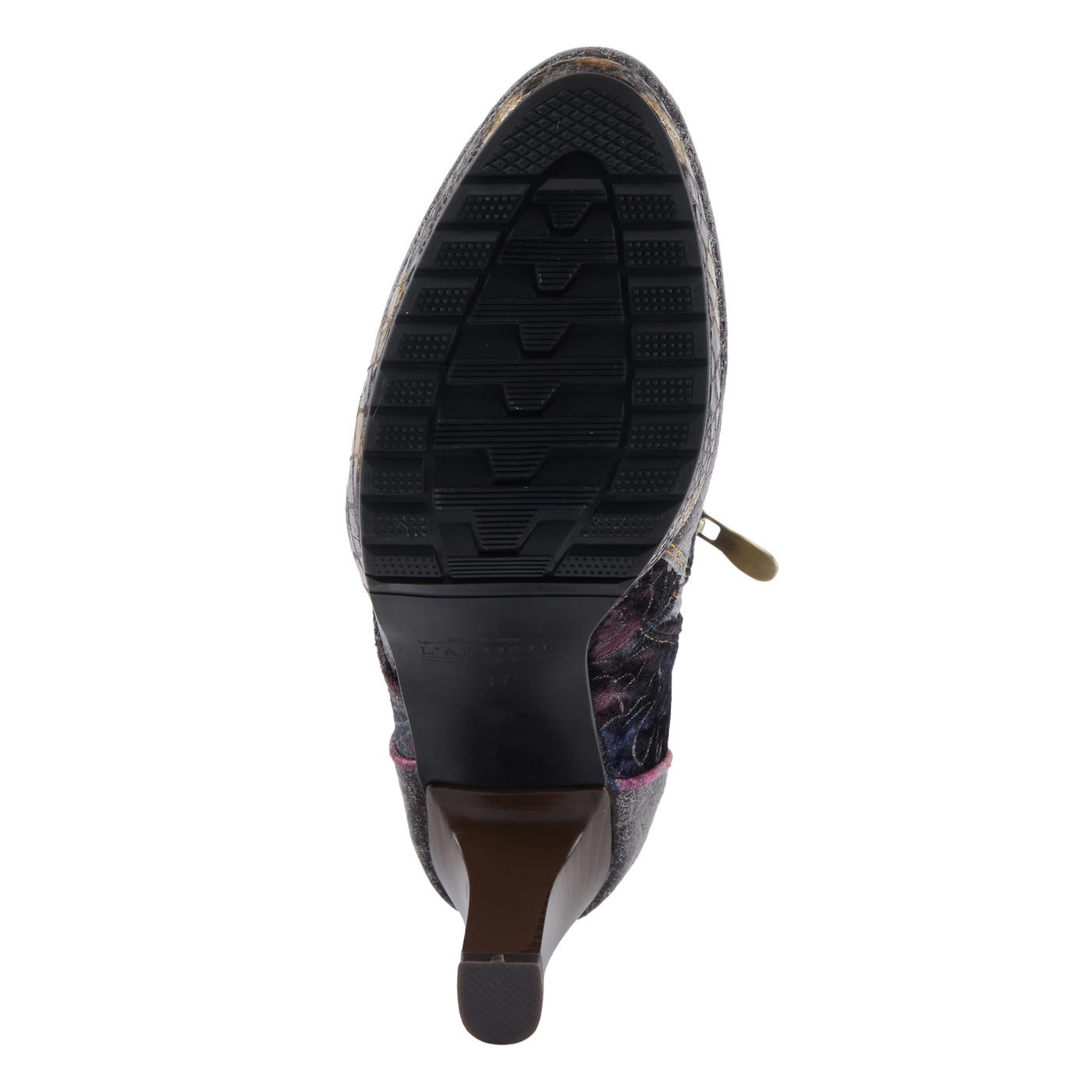 Spring Step L'Artiste Abra Women's Bold Bootie - Fierce Fashionista, Chic & Stand-Out Ankle Boots Pewter Multi EU 37 / US 6.5-7